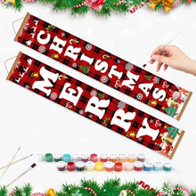 Carica l'immagine nel visualizzatore di Gallery, Dipingere con i Numeri Decorazioni per Porte - Rifugio di Natale