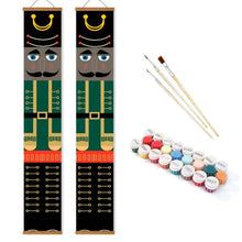 Carica l'immagine nel visualizzatore di Gallery, Dipingere con i Numeri Decorazioni per Porte - Soldatino Schiaccianoci