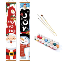 Carica l'immagine nel visualizzatore di Gallery, Dipingere con i Numeri Decorazioni per Porte - HO HO HO