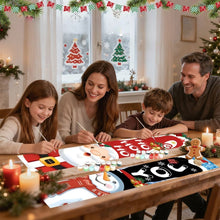 Carica l'immagine nel visualizzatore di Gallery, Dipingere con i Numeri Decorazioni per Porte - HO HO HO