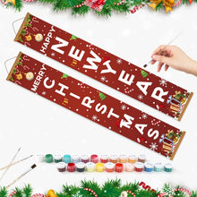 Carica l'immagine nel visualizzatore di Gallery, Dipingere con i Numeri Decorazioni per Porte - Gioia Sempreverde