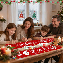 Carica l'immagine nel visualizzatore di Gallery, Dipingere con i Numeri Decorazioni per Porte - Let it Snow