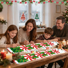 Carica l'immagine nel visualizzatore di Gallery, Dipingere con i Numeri Decorazioni per Porte - Ghirlande di Natale