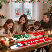 Carica l'immagine nel visualizzatore di Gallery, Dipingere con i Numeri Decorazioni per Porte - Vigilia di Natale