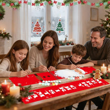 Carica l'immagine nel visualizzatore di Gallery, Dipingere con i Numeri Decorazioni per Porte - Babbo Natale Felice
