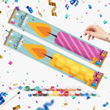 Carica l'immagine nel visualizzatore di Gallery, Dipingere con i Numeri Decorazioni per Porte - Festone di Compleanno 1