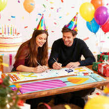 Carica l'immagine nel visualizzatore di Gallery, Dipingere con i Numeri Decorazioni per Porte - Festone di Compleanno 1