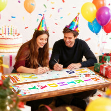 Carica l'immagine nel visualizzatore di Gallery, Dipingere con i Numeri Decorazioni per Porte - Happy Birthday