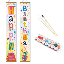 Carica l'immagine nel visualizzatore di Gallery, Dipingere con i Numeri Decorazioni per Porte - Bandiere Festive