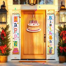 Carica l'immagine nel visualizzatore di Gallery, Dipingere con i Numeri Decorazioni per Porte - Bandiere Festive