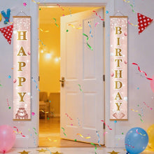 Carica l'immagine nel visualizzatore di Gallery, Dipingere con i Numeri Decorazioni per Porte - Festone Rosa