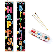 Carica l'immagine nel visualizzatore di Gallery, Dipingere con i Numeri Decorazioni per Porte - Festone Gioioso