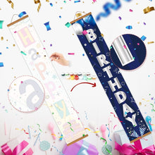 Carica l'immagine nel visualizzatore di Gallery, Dipingere con i Numeri Decorazioni per Porte - Festone Blu