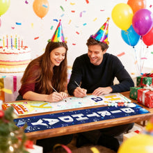 Carica l'immagine nel visualizzatore di Gallery, Dipingere con i Numeri Decorazioni per Porte - Festone Blu