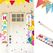 Carica l'immagine nel visualizzatore di Gallery, Dipingere con i Numeri Decorazioni per Porte - Coriandoli Festivi Figured'Art