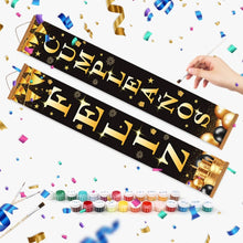 Carica l'immagine nel visualizzatore di Gallery, Dipingere con i Numeri Decorazioni per Porte - Feliz Cumpleaños