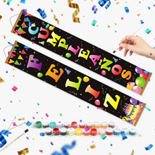 Carica l'immagine nel visualizzatore di Gallery, Dipingere con i Numeri Decorazioni per Porte - Ghirlanda Scintillante