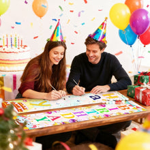 Carica l'immagine nel visualizzatore di Gallery, Dipingere con i Numeri Decorazioni per Porte - Decorazioni di Compleanno