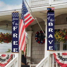 Carica l'immagine nel visualizzatore di Gallery, Dipingere con i Numeri Decorazioni per Porte - Festone Americano