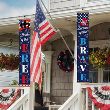 Carica l'immagine nel visualizzatore di Gallery, Dipingere con i Numeri Decorazioni per Porte - Ghirlanda Americana