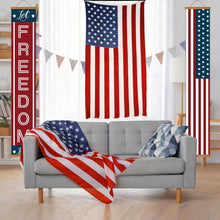 Carica l'immagine nel visualizzatore di Gallery, Dipingere con i Numeri Decorazioni per Porte - Ghirlanda a Stelle e Strisce