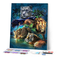 Carica l'immagine nel visualizzatore di Gallery, Diamond Painting - Animali Della Giungla