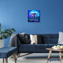 Carica l'immagine nel visualizzatore di Gallery, Diamond Painting - Elefante E Luna Piena