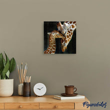 Carica l'immagine nel visualizzatore di Gallery, Diamond Painting - La Famiglia Di Giraffe