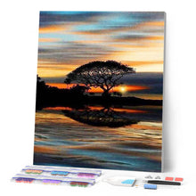 Carica l'immagine nel visualizzatore di Gallery, Diamond Painting - Tramonto Sul Lungomare