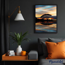 Carica l'immagine nel visualizzatore di Gallery, Diamond Painting - Tramonto Sul Lungomare