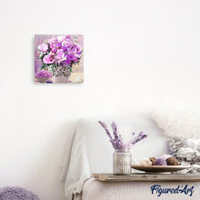 Carica l'immagine nel visualizzatore di Gallery, Diamond Painting - Fiori Viola