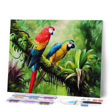 Carica l'immagine nel visualizzatore di Gallery, Diamond Painting - I Pappagalli