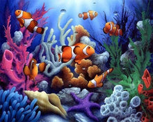 Carica l'immagine nel visualizzatore di Gallery, Diamond Painting - Pesce Pagliaccio