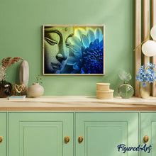 Carica l'immagine nel visualizzatore di Gallery, Diamond Painting - Buddha E Loto