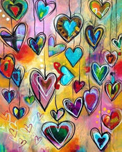 Carica l'immagine nel visualizzatore di Gallery, Diamond Painting - Cuori