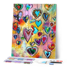 Carica l'immagine nel visualizzatore di Gallery, Diamond Painting - Cuori