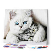 Carica l'immagine nel visualizzatore di Gallery, Diamond Painting - Gatti Amici