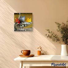 Carica l'immagine nel visualizzatore di Gallery, Diamond Painting - Coccodrillo E Farfalle