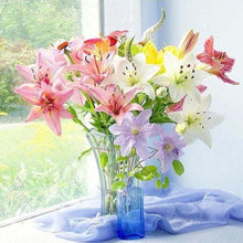 Carica l'immagine nel visualizzatore di Gallery, Diamond Painting - Vaso Di Fiori Freschi