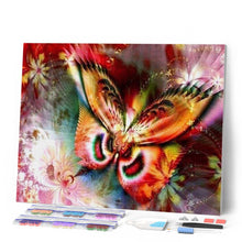 Carica l'immagine nel visualizzatore di Gallery, Diamond Painting - Farfalla Colorata