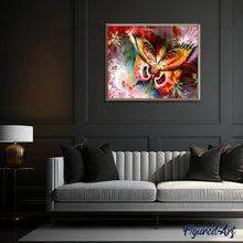 Carica l'immagine nel visualizzatore di Gallery, Diamond Painting - Farfalla Colorata