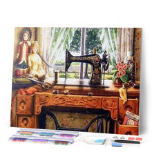 Carica l'immagine nel visualizzatore di Gallery, Diamond Painting - Macchina Da Cucire