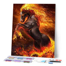 Carica l'immagine nel visualizzatore di Gallery, Diamond Painting - Cavallo Di Fuoco