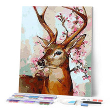 Carica l'immagine nel visualizzatore di Gallery, Diamond Painting - Cervo in primavera