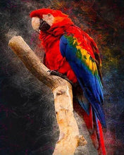 Carica l'immagine nel visualizzatore di Gallery, Diamond Painting - Pappagallo Rosso