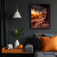 Carica l'immagine nel visualizzatore di Gallery, Diamond Painting - Alba In Campagna