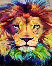 Carica l'immagine nel visualizzatore di Gallery, Diamond Painting - Testa Di Leone
