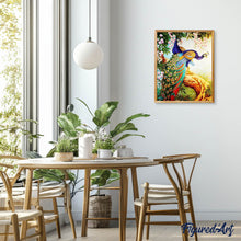 Carica l'immagine nel visualizzatore di Gallery, Diamond Painting - Pavoni Su Un Ramo
