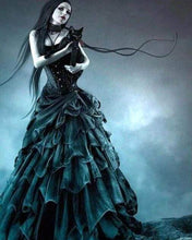 Carica l'immagine nel visualizzatore di Gallery, Diamond Painting - Donna In Nero