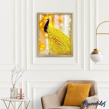 Carica l'immagine nel visualizzatore di Gallery, Diamond Painting - Pavone Scintillante